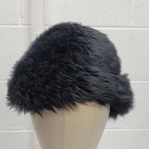 Bamberger-New Jersey,Woman’s,Fur Hat,Vintage,Tan,With Box,1950’s, Made in Italy